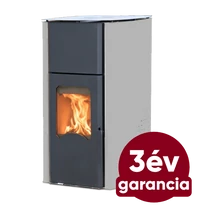 Értékcsökkent WENTOREX Garda PS-H 25 vízteres pellet kályha (25 kW / szürke)