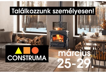 Mi ott leszünk! És Ön? - CONSTRUMA / Otthondesign kiállítás 2026