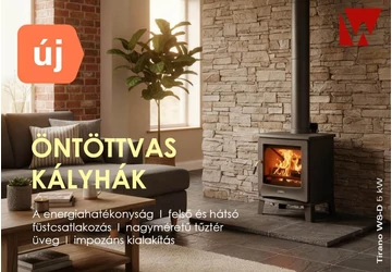 Ár-érték arányból jeles - Újabb öntvény kandallók