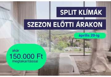 Szerezze be klímáját kedvező áron, még a szezon előtt!