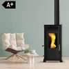 Kép 1/11 - BABA'S Stove ECO FAN 8 - kombinált, fa és pellet tüzelésű kályha ventilátorral (4-8 kW - acéllemez)