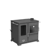 Kép 2/12 - BABA'S Stove SAPHIRE 10 - kombinált, fa és pellet tüzelésű sparhelt főzőlappal, sütővel (5-10 kW - acéllemez)