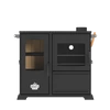 Kép 5/12 - BABA'S Stove SAPHIRE 10 - kombinált, fa és pellet tüzelésű sparhelt főzőlappal, sütővel (5-10 kW - acéllemez)