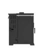 Kép 6/12 - BABA'S Stove SAPHIRE 10 - kombinált, fa és pellet tüzelésű sparhelt főzőlappal, sütővel (5-10 kW - acéllemez)