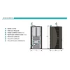 Kép 2/3 - Centrometal CentroPelet ZV20 meleg levegős és vízteres pellet kályha (18,5 kW - bordó)