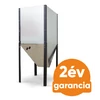 Kép 1/6 - Centrometal CPSP-H burkolatlan pellet tartály (370 liter)