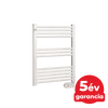 Deltacalor Electro BASIC 300 Watt elektromos törölközőszárítós radiátor manuális vezérléssel (fehér - 500 mm)