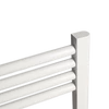 Kép 4/7 - Deltacalor Electro BASIC 300 Watt elektromos törölközőszárítós radiátor manuális vezérléssel (fehér - 500 mm)