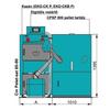 Kép 2/12 - Centrometal EKO-CKP + Cm Pelet-set 70 kW pellet kazán érintőképernyős vezérléssel