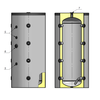 Kép 3/4 - ELDOM BC 200 fűtési puffer tartály