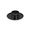 Kép 1/2 - Takaró rozetta tömítőgyűrűvel - fekete (80 mm)