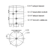 Kép 6/9 - FALCON HPB INOX hűtési és fűtési puffer tartály 3 kw-os fűtőbetéttel