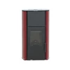 Kép 4/11 - FALCON COMODO CENTRAL P25 vízteres pellet kályha (25 kW - Bordó)