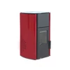 Kép 5/11 - FALCON COMODO CENTRAL P25 vízteres pellet kályha (25 kW - Bordó)