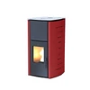 Kép 4/9 - Falcon COMODO Central P18 vízteres pellet kályha (18 kW - Bordó)