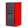 Kép 6/11 - FALCON COMODO CENTRAL P25 vízteres pellet kályha (25 kW - Piros)