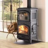 Kép 2/5 - La Nordica ISOTTA FORNO EVO öntöttvas fatüzelésű kályha (9,7 kW)