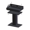 Kép 8/10 - MSS Grill lábon álló grillsütő állvány (67 x 40 cm)