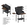 Kép 5/6 - MSS Premium FM Plus Grill fedeles grillsütő állvány (67 x 40 cm)