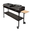 Kép 3/5 - MSS Premium FM R Grill grillsütő állvány üsttartóval (134 x 40 cm)