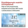 Kép 7/7 - RUBYNOR ONYX HYDRO 30 vízteres agri pellet tüzelésű kályha (30,5 kW - szürke)