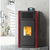 Kép 4/7 - RUBYNOR ONYX HYDRO 30 vízteres agri pellet tüzelésű kályha (30,5 kW - szürke)