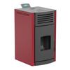 Kép 2/6 - RUBYNOR ONYX HYDRO 18 vízteres agri pellet tüzelésű kályha (18,2 kW - bordó)