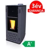 Kép 1/14 - SENKO P-10 AIR MODERN meleg levegős pellet kályha üvegajtóval (antracit)