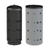 Kép 3/5 - Sunsystem PBM R1 500 fűtési puffer tartály 1 db hőcserélővel - szigeteléssel, 90°-os csonkozással (481 liter)