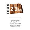 Kép 7/7 - MSS Designo 8 fatüzelésű kályha (8 kW - acéllemez)