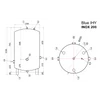 Kép 3/3 - WENTOREX Blue IHY 200 INOX rozsdamentes hidrofor tartály (200 liter)