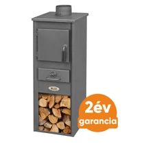 BLIST EKONOMIK LM acél lemez fatüzelésű kályha (5-7 kW sötét szürke)
