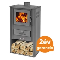 Blist OGANJ LM N acél lemez fatüzelésű kályha ( 7-9 kW sötét szürke)
