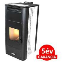 Centrometal CentroPelet ZV20 meleg levegős és vízteres pellet kandalló, kályha (fehér)