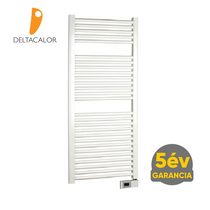 Deltacalor Electro 750 Watt XL elektromos törölközőszárítós radiátor (fehér - 600 mm)