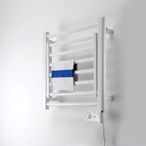 Deltacalor PAPILLON 150 Watt elektromos törölközőszárítós radiátor - nyitható radiátor taggal (fehér) 