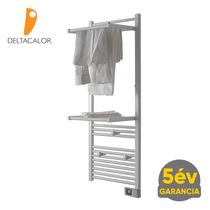 Deltacalor DINAMIC Plus 500 Watt elektromos törölközőszárítós radiátor - nyitható radiátor taggal (fehér)