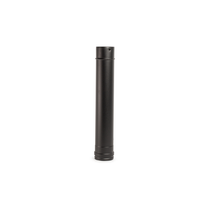 80 x 500 mm rozsdamentes pellet kályha füstcső - fekete (80 mm)