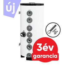 FALCON HPB 100 INOX hűtési és fűtési puffer tartály 3 kw-os fűtőbetéttel hőszivattyúhoz (100 liter)