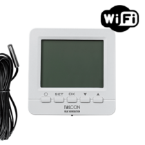 FALCON WIFI Control programozható digitális szobatermosztát központi fűtéshez és hűtéshez (3A)