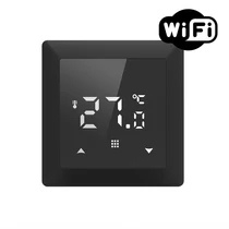 FALCON WiFi Control PRO Black digitális szobatermosztát központi fűtéshez