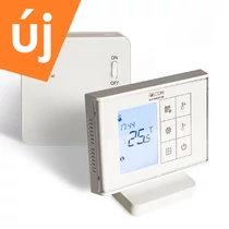 Falcon RF Control Touch programozható, digitális szobatermosztát központi fűtéshez (3A)