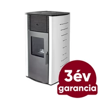 Falcon COMODO Trend P10 meleg levegős pellet kályha (10 kW - Fehér)
