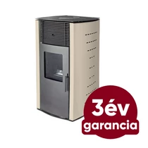 Falcon COMODO Trend P10 meleg levegős pellet kályha (10 kW - Krém)