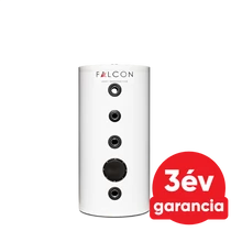 FALCON HPBe 150 INOX hűtési és fűtési puffer tartály  hőszivattyúhoz (150 liter / 3 kW)