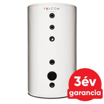 FALCON HPBe 800 INOX hűtési és fűtési puffer tartály  hőszivattyúhoz (801 liter / 3 kW)