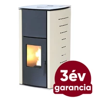 FALCON COMODO CENTRAL P12 vízteres pellet kályha (13 kW - krém)