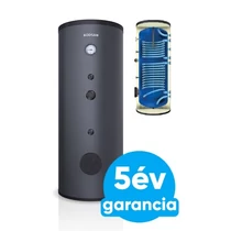 KODSAN KBD-B 2500 indirekt használati meleg víz tartály (2326 liter) - 2 hőcserélővel