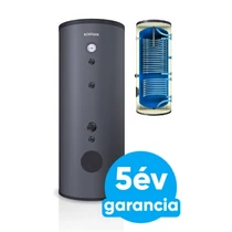 KODSAN KSH 200 indirekt használati meleg víz tartály hőszivattyúhoz (200 liter) - 2 hőcserélővel