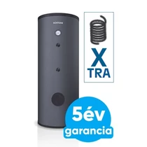 KODSAN KXD 200 indirekt használati meleg víz tartály hőszivattyúhoz, 1 db extra méretű hőcserélővel (200 liter) 